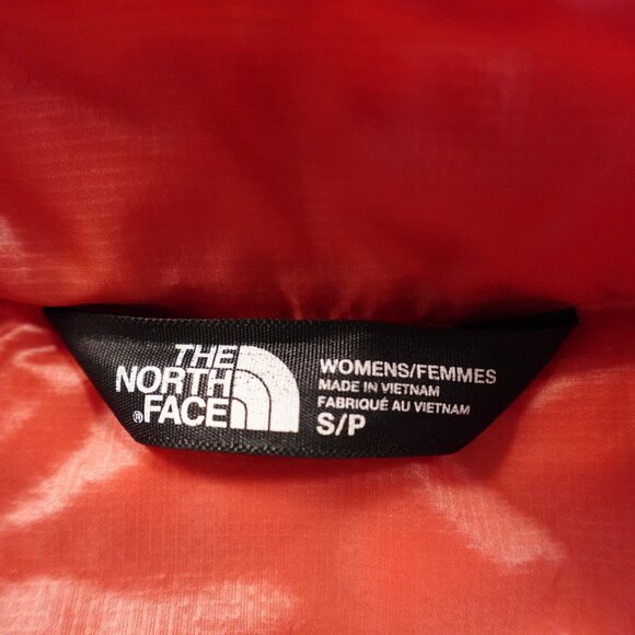 The North Face ThermoBall Insulated Jacket Women’s Small Coral Red Packable FAIR - Picture 5 of 15